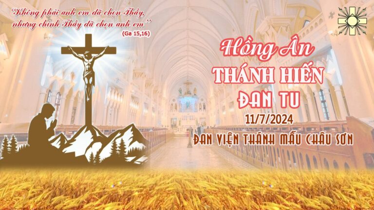Trực tiếp: Thánh Lễ Khấn Dòng tại Đan Viện Thánh Mẫu Châu Sơn Nho Quan // 11.07.2024